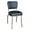 Black, variant on Richardson Seating Diner Chair with 2" Box Seat-Color:Bristol Blue