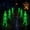 Green, variant on Solar Skeleton Yard Stake Halloween Decorations Garden Light Bones Figurine, 3D Creepy LED lamp Waterproof Realistic ghosts for Outdoor Grave Lawn Patio House Party Fall Decor Gift