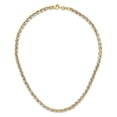 thumbnail image 2 of 14k Two Tone Gold Fancy Link 18-Inche Necklace, 2 of 5