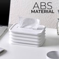 thumbnail image 3 of CAROOTU Silicone Folding Tissue Box Multi-Function Free-Retractable Capacity for Bathroom Kitchen Bedroom, 3 of 6