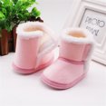 thumbnail image 6 of Lovebay Unisex Baby Girls Boys Winter Warm Boots Soft Sole Anti-Slip Infant Toddler Snow Prewalker Newborn Boots Shoes Pink 6-12 Months, 6 of 6