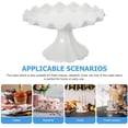 thumbnail image 3 of Ceramic Cake Stand Decorative Cupcake Stand Dessert Display Plate for Snacks Cookies, 3 of 4