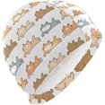 thumbnail image 1 of Wekity Swimming Cap Seamless Pattern Cartoon Cat Unisex Adult Wekity Polyester, 1 of 4