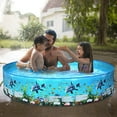 thumbnail image 3 of Piscine Portable Rigide Sans Gonflage Piscine Pliable Piscine Familiale Piscine pour Bébés Adultes, 3 of 7