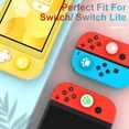 thumbnail image 2 of Joystick Caps Compatible with Nintendo Switch / Switch Lite Controller, 6 Pieces Silicone Thumbstick Cap Thumb Grip Cover With Cat Claw Pattern, Switch Accessories for Joy-Con Controllers, 2 of 6