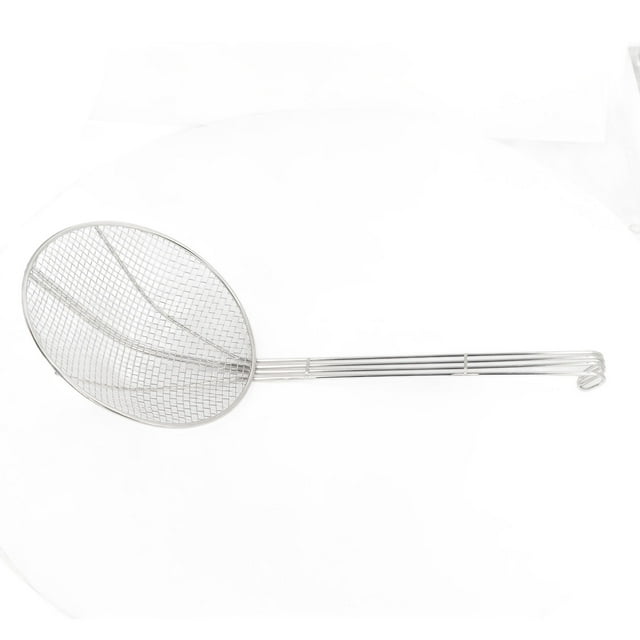 Cuchara Para Espumadera De Acero Inoxidable De Primera , Resistente Cuchara Para Espumadera De Cocina Con De Alambre Largo, Colador De Malla Fina Para Cocinar, Freír,