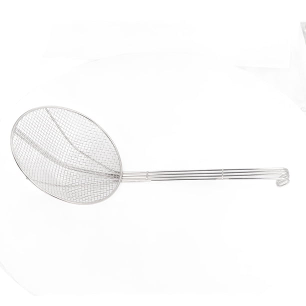 Cuchara Para Espumadera De Acero Inoxidable De Primera , Resistente Cuchara Para Espumadera De Cocina Con De Alambre Largo, Colador De Malla Fina Para Cocinar, Freír,