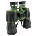 thumbnail image 3 of 60x50 Day / Night Prism Black and Green Military Binoculars with Pouch, 3 of 3