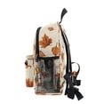 thumbnail image 4 of FORMRS School Backpack with Front Zippered Pocket 12" Student Travel Daypack, Fall Mug Pattern, 4 of 6
