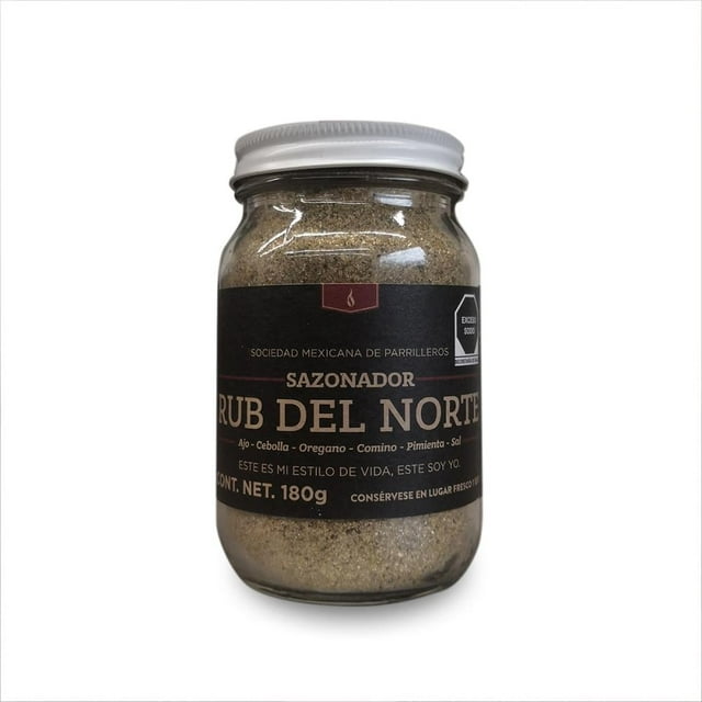 Sazonador Sociedad Mexicana de Parrilleros Rub del Norte 180 g