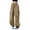Khaki, variant on Lixiuxyad Women Flowy Pants Women's Casual Pants Comfortable Jogger Work Pants With Pockets For Everyday Wear Perfect For Spring Summer And Fall Brown