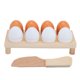 thumbnail image 1 of Juguetes magnéticos de simulación de huevos, juguetes de cocina magnéticos, juguetes de cocina de simulación, huevos de simulación de grado profesional, 1 of 8