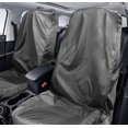 thumbnail image 3 of Funda Universal impermeable portátil para asiento de coche, funda protectora de nivel IV disponible, funda para cojín de asiento delantero de coche, 1 pieza en negro TUNC Sencillez, 3 of 5