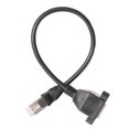 thumbnail image 1 of Jinnoda CAT 5 Network Cable Ethernet Splitter Rj45 Male to Female Adapter Extender, 1 of 9