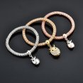 thumbnail image 4 of Women Statement Piece Tricolor Charm Bracelet Perfect for Gift, 4 of 7