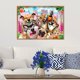 thumbnail image 5 of 5D bricolaje completo taladro diamante pintura perros cruz puntada bordado mosaico kits Likrtyny decoración de arte, 5 of 9