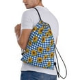 thumbnail image 3 of Kdxio Sunflowers Print Drawstring Backpack Bag,Waterproof Draw String Back Sack, Gym Drawstring Bags Swim Bag For Unisex, 3 of 9