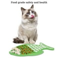 thumbnail image 4 of Slow Feeder Cat Bowls, 2 Pack Fish-Shaped Silicone Puzzle Feeders for Kitten Puppy Small Dogs, Anti-Choking Puzzle Dog Cat Food Bowls, Lick Treat Mat for Healthy Eating & Anxiety Relief (Blue+Green), 4 of 11