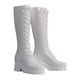 thumbnail image 5 of Zapatos de muñeca femenina a escala 1/6, resistentes, hechos a mano, de moda, realistas, en miniatura, huecos. blanco, 5 of 9