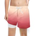 thumbnail image 1 of GDREDA Pantalon Garçon Mode Décontractée Maillot de Bain Garçon avec Doublure de Compression Short de Bain Extensible, 1 of 4