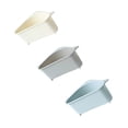 thumbnail image 4 of Cateissary Filtro de fregadero cocina filtro de fregadero triangular colador drenaje vegetal Fruite escurridor cesta ventosa soporte de esponja Organizadores de utensilios de cocina gris, 4 of 6