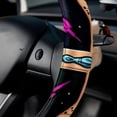 thumbnail image 5 of Cross 14.5 Inch Printing PVC Leather Car Wheel Cover Auto Accessories Steering Wheel Cover Steering Wheel Covers Car Wheel Covers, 5 of 6