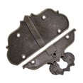 thumbnail image 5 of LAIQIEN Vintage for Latch Lock Antique Zinc Alloy Decorative Hasp Jewelry Book Hasp, 5 of 6