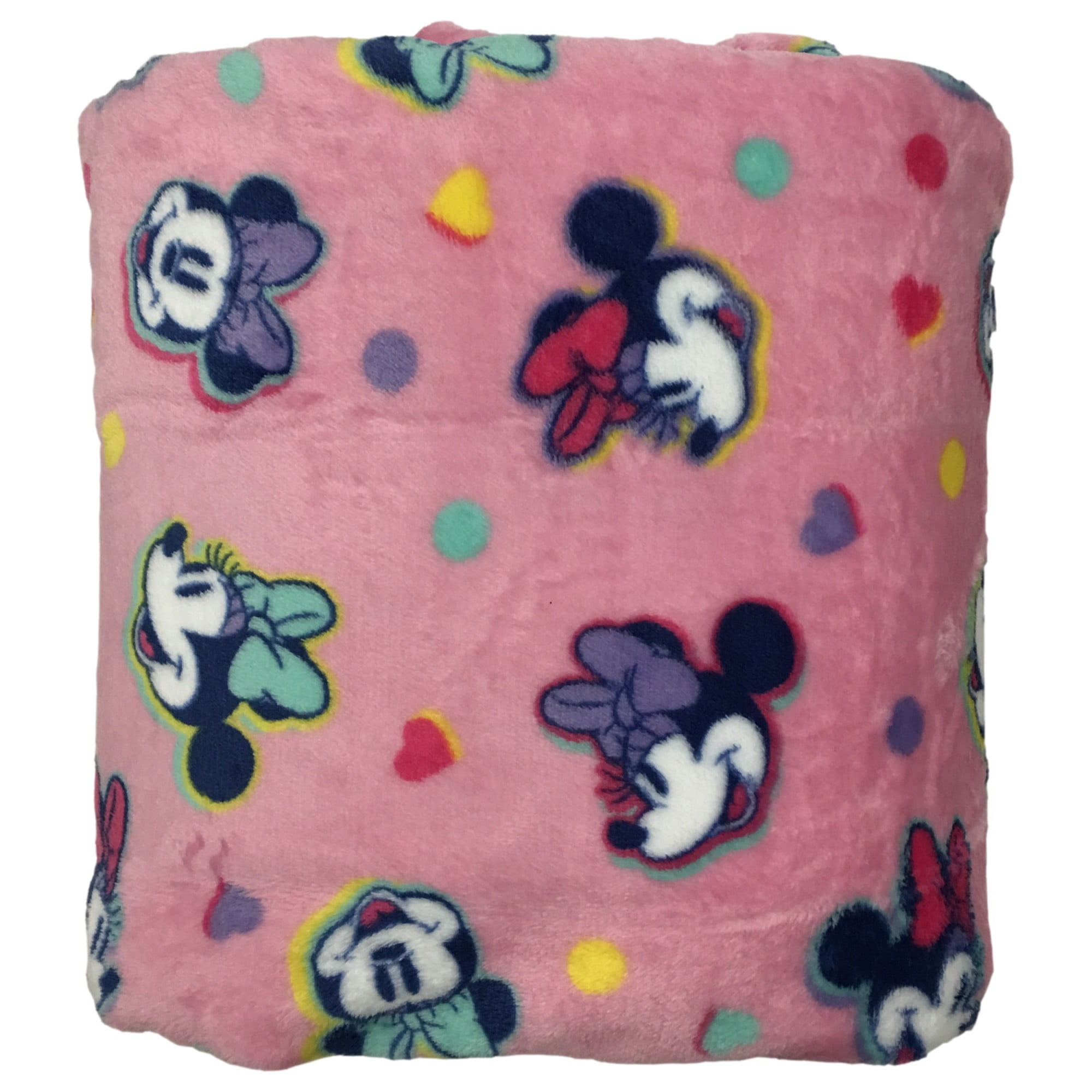 Details about   NWOT Disney Minnie Plush Throw Soft & Cozy Blanket 70 in x 48 
