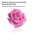 thumbnail image 2 of transemion Pack of 50 Artificial Bionic Flowers PE Foam Simulation Roses Fake Flower Decorations Wedding Party Engagement Presents Rose Red, 2 of 8