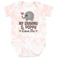 thumbnail image 3 of Inktastic Grammy and Poppy Love Me Grandchild Boys or Girls Baby Bodysuit, 3 of 5