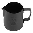 thumbnail image 2 of Milk Frothing Pitcher, Multipurpose Prevent Spilling Eagle Beak  Safe Frothing Pitcher 304 Stainless Steel With Handle For Cafe Black, 2 of 8