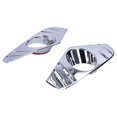 thumbnail image 2 of Pair Chrome Front Fog Light Cover Lamp Trims Paste Mounting Fit for RAV4 2019?2021, 2 of 5