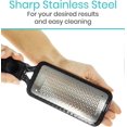 thumbnail image 5 of Vive Foot File - Callus Remover Pedicure Tool for Men & Women Foot Care - Dead Skin Scrub Shaver & Rough Patch Eliminator Remover (Single), 5 of 5