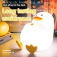 thumbnail image 4 of LED Squishy Animal Night Light,Novelty Dimmable Silicone Touch Nightlight,Cute Desk Decor for College,Kids Room,Gifts for Teens & Adults, 4 of 10