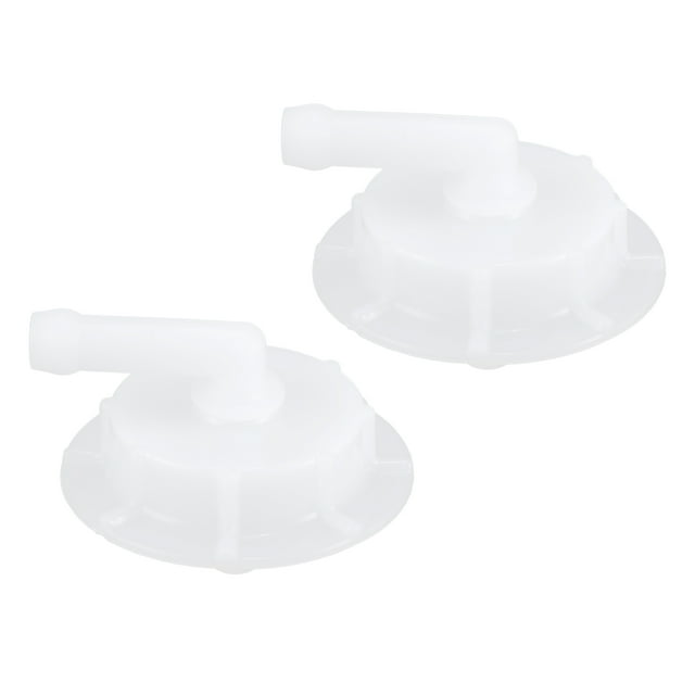Unique Bargains Bouchon de Réservoir de Liquide de Refroidissement du Radiateur pour Acura RDX - Pack de 2 Blanc
