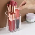 thumbnail image 4 of 2 Pcs Makeup Brush Bucket Dresser Vanity Table Makeup Brush Organizer Makeup Organizer for Desk Large Makeup Brush, 4 of 6