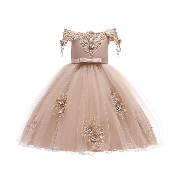 Robes Formelles pour Filles 3-12 Ans Robes de Concours de Fleurs pour Filles Robe de Princesse