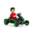 thumbnail image 3 of Garvee 24V 9Ah Kids Ride On Go Kart Toy, High Speed Drifting Car with Two Motors, Full Metal Frame, Music, Power Display, Racing Car for Kids 8-12, 3 of 9