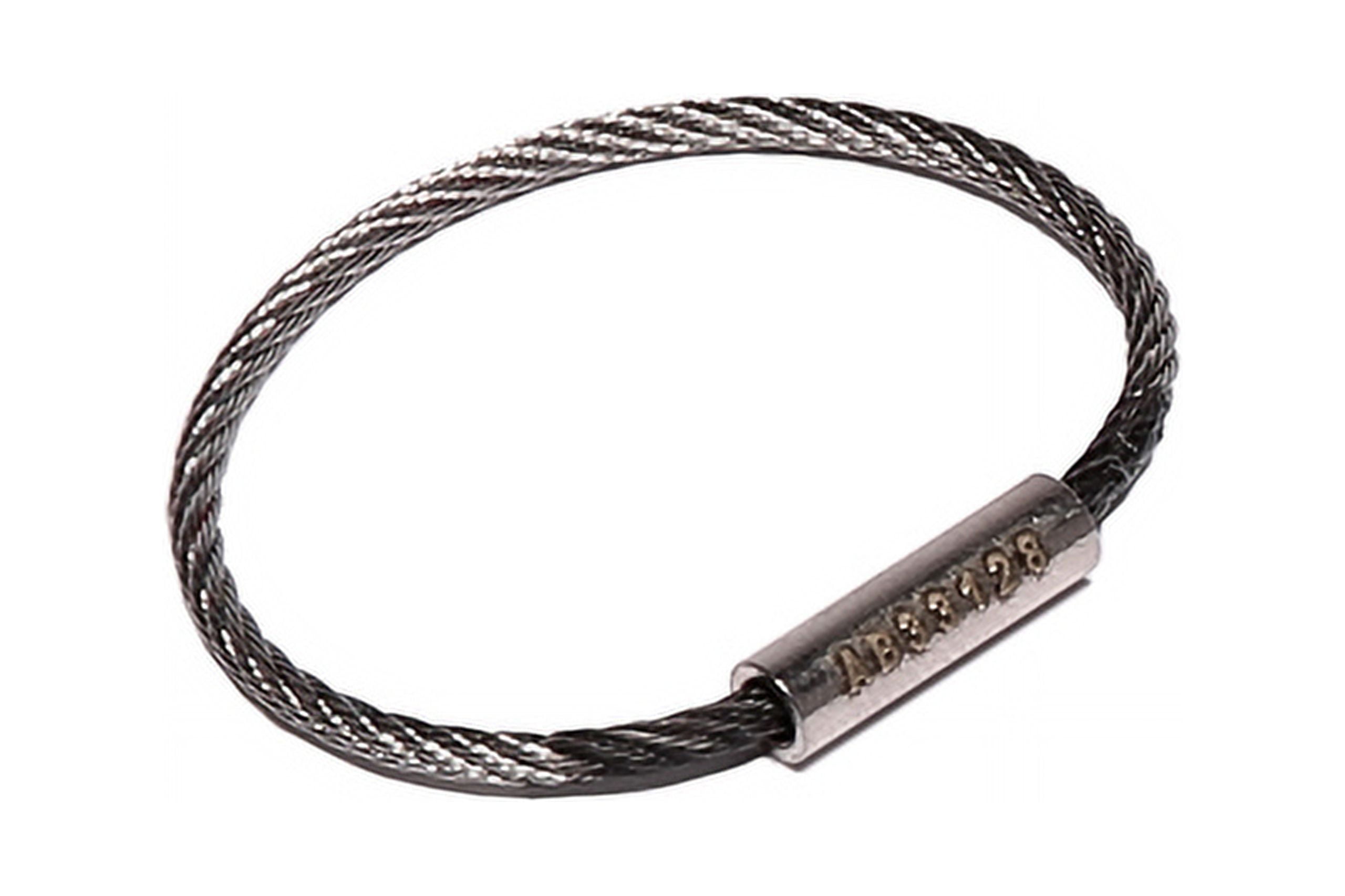 Cobra Flexible Serialized Cable Tamperproof Key Ring 1.5 inch rings, set of 5
