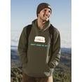thumbnail image 2 of Cute Sleeping Corgi On Couch Hoodie Men -Image by Shutterstock, Male 5X-Large, 2 of 4