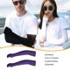 thumbnail image 2 of Sonducket Brazo Sol Protección Ocultar Guardia transpirable Ropa deportiva Deportes al aire libre Mangas de fitness para correr Pesca Ciclismo Ciclismo Morado oscuro Sonducket OD021038-18, 2 of 6