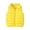 Yellow, variant on Kids Boys Girls Quilted Puffer Vest Lightweight Sleeveless Zip Up Down Jacket Fall Winter Warm Soft Mock Neck Coat