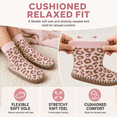 thumbnail image 5 of Muk Luks Girls Socks, Sweater Knit Slipper Kids Crew Socks for Girls with Soft Sole, Light Pink, S/M, 5 of 9