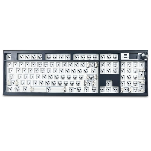 Kit de teclado mecánico ZMX GMK104 100% de tamaño completo negro