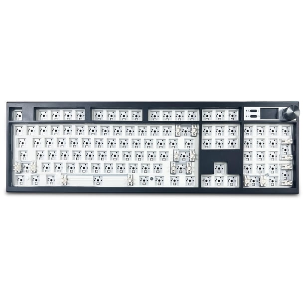 Kit de teclado mecánico ZMX GMK104 100% de tamaño completo negro