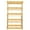 Wood color-5 Tier, variant on OUTONLIFE 4 Tier Open Bookshelf, Modern Bookshelves, Freestanding Storage Shelving Unit for Home Office Living Room Bedroom,White