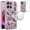 Lavender Butterflies, variant on For Moto G 5G 2025/2026 / G PLAY 2026 Fashion Printed Magnetic Design Hybrid Case - Purple Roses