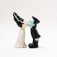 thumbnail image 1 of Pacific Giftware 3.5 inches Frankenstein & Bride Kissing Magnetic Salt and Pepper Shaker Couple Kitchen Set, 1 of 2