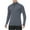 Dark Gray, variant on BLCHUNen Long Sleeve Sun Protection Shirt for Men Slim Fitted Stretch 1/4 Zip Workout Sports Active Athletic Tops with Thumb Holes