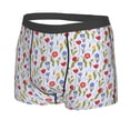 thumbnail image 2 of Naloa Tulips Flowers Print Mens Underwear - Boxers for Men, Classic Briefs for Men, 2 of 9